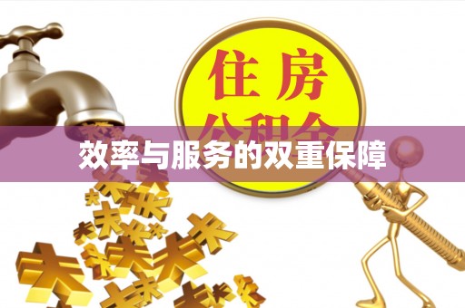 安义效率与服务的双重保障
