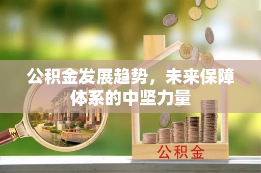 安义公积金发展趋势，未来保障体系的中坚力量