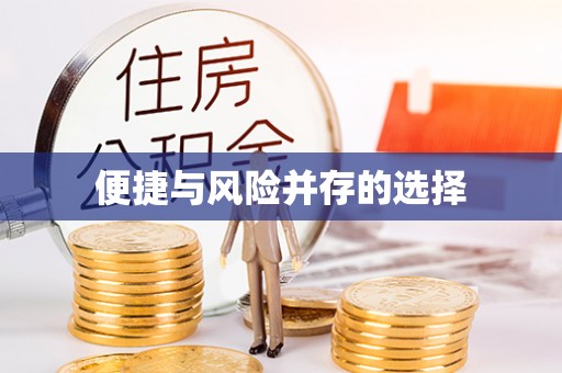 安义便捷与风险并存的选择